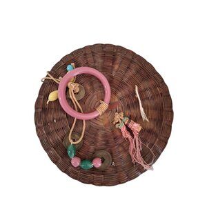 Antique Chinese Sewing Basket With Lid